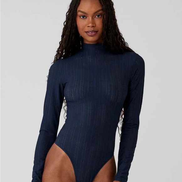 ALO Yoga Tops - Alo yoga euphoria long sleeve bodysuit Small